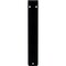 Ekena Millwork Fleur De Lis Wrought Iron Bracket, (Single center brace), Powder Coated Blac 1 1/2"W x 5 1/2"D x 8"H BKTM01X05X08SFL - alternate 4